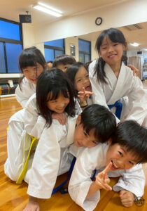 少年部笑顔の集合写真